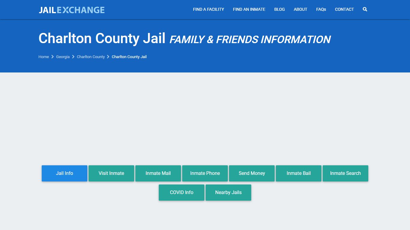 Charlton County Jail Visitation | Mail | Phone | Folkston, GA